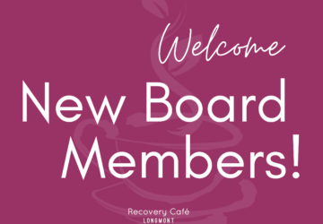 Purple background and white text, welcoming the new board members in 2026.