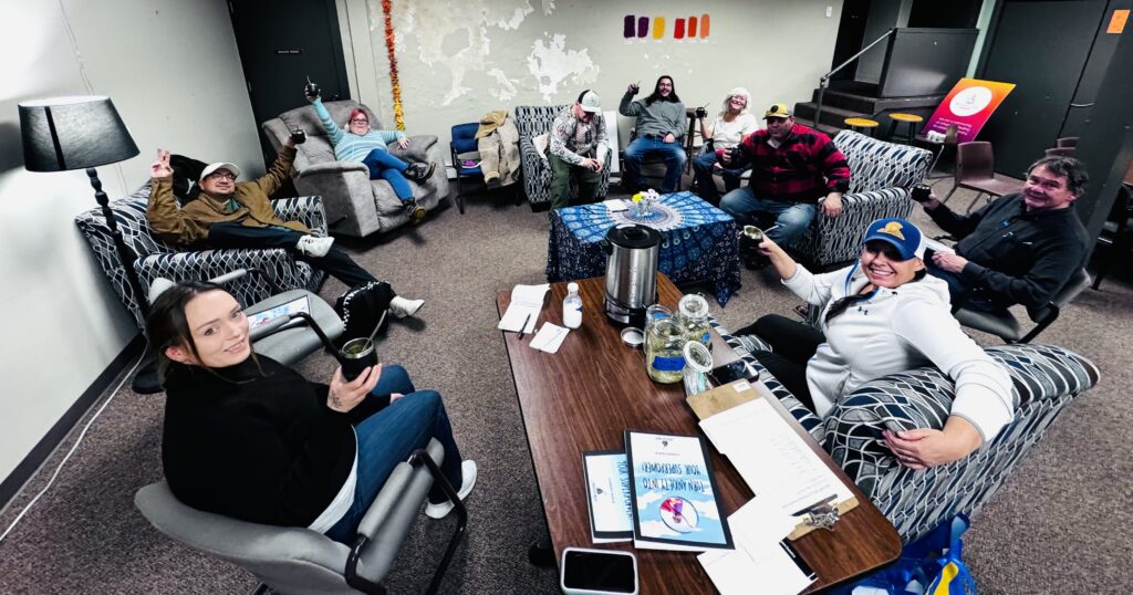 Turn Anxiety into Your Super Power - a School for Recovery class meets to learn all about using anxiety for good.