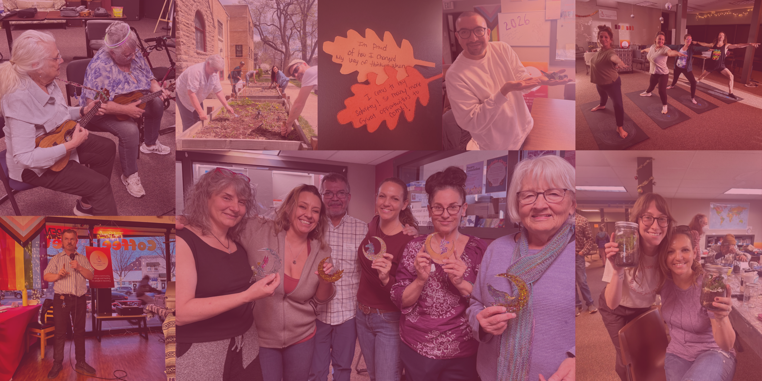 Explore School for Recovery classes at Recovery Café Longmont—art, wellness, music, writing, and more in a welcoming community open to members and the public.